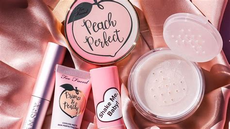 Too Faced Launches Sex On The Peach Complexion Set Teen Vogue