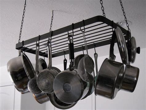 Browse 270 photos of ceiling pot rack. Best Placing Low Ceiling Pot Rack for Your Kitchen Ideas ...
