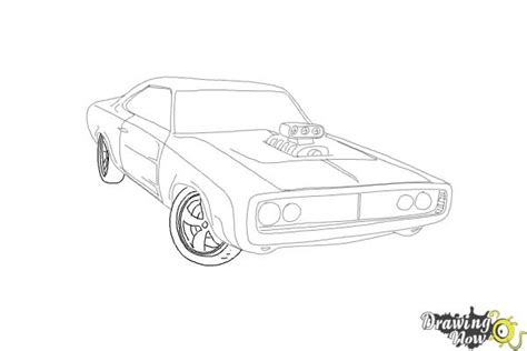 The fast and furious series movie cars. How to Draw a 1970 Dodge Charger from The Fast And The ...
