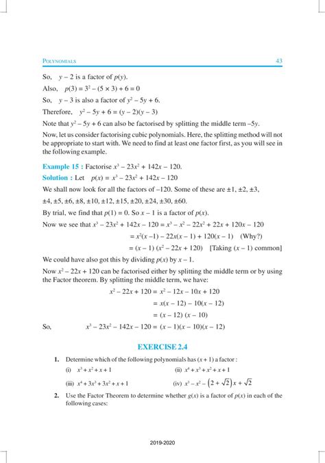 Ncert Book Class 9 Maths Chapter 2 Polynomials Aglasem Schools