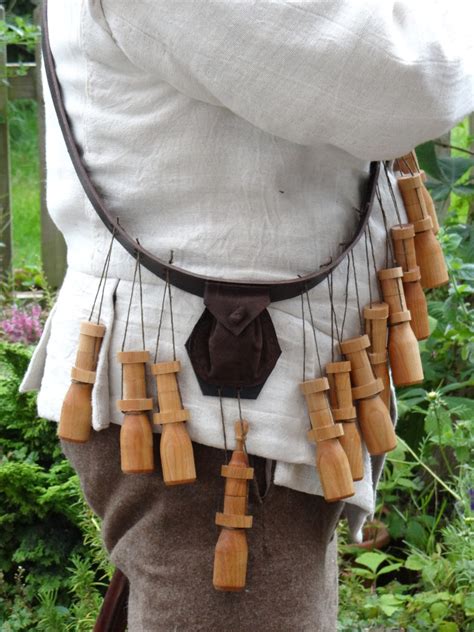 English Civil War Bandolier Bandoliers For The 17th Century Musketeer
