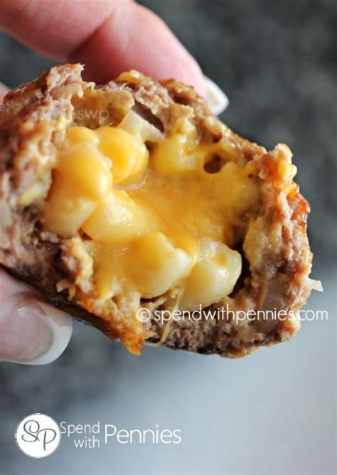 / between the creamy mac & cheese and the chewy bbq tofu, this is the kind of meal that will scratch any comfort food itch you might have. Mac & Cheese Stuffed Meatballs! Rich velvety macaroni ...