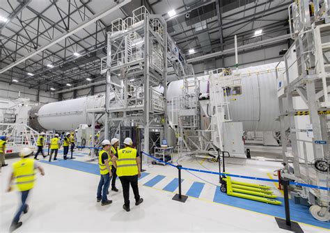 Esa Ariane 6 Core Stage Assembling At Csg