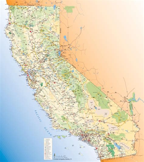 California Tourist Map Wells Printable Map Sexiz Pix