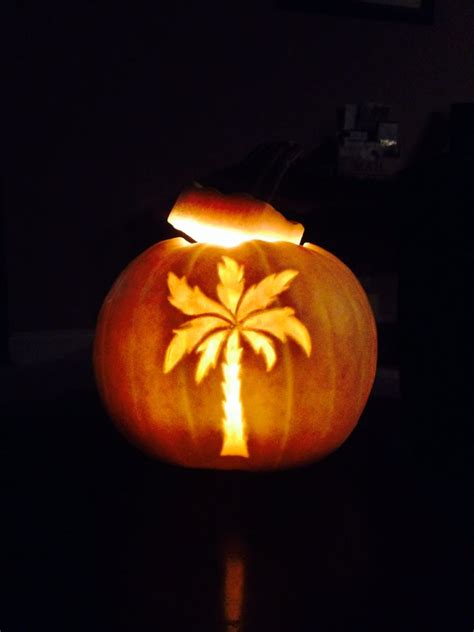 Palm Tree Pumpkin Carving A Fun And Creative Way To Celebrate