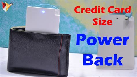 Do you know why your credit card is shaped the way it is? Credit Card Size Power Bank | Portable & Easy to Carry | Data Dock - YouTube
