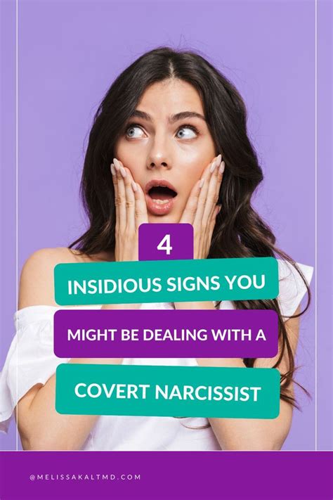4 Insidious Signs You Might Be Dealing With A Covert Narcissist In 2022 Insidious Narcissist
