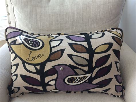 Love bird damask in classic black and white wedding ring pillow. Handmade Love Birds Pillow, | Bird pillow, Pillows, Fabric scraps