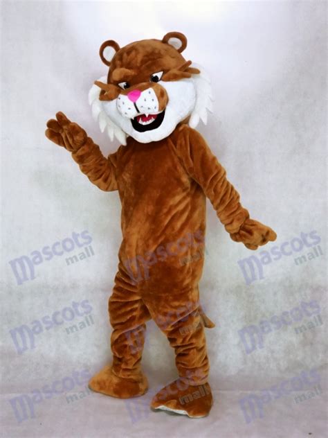 New Realistic Sabretooth Tiger Mascot Costume Animal