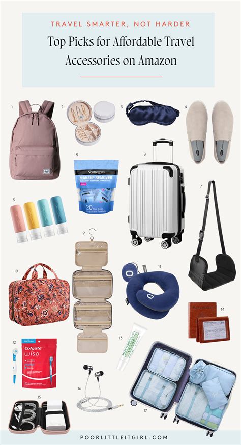 Amazon Travel Essentials Under $100 | Poor Little It Girl