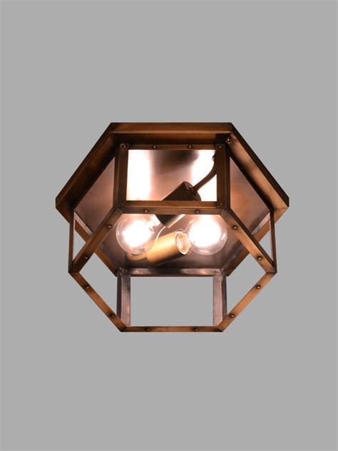 Hawthorne Flush Mount Ceiling Light Traditional Lighting By Coppersmith
