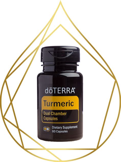 Turmeric Dual Chamber Capsules My Pure Essential Oils