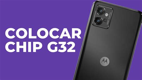 Como Colocar Chip No Moto G32 Abrir Gaveta De Chips YouTube