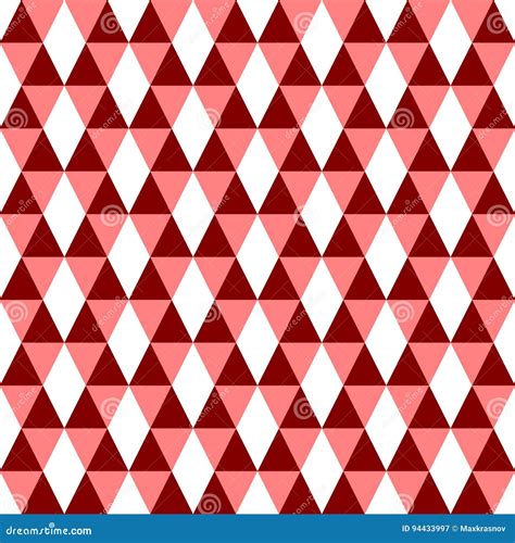 Seamless Triangle Pattern Stock Vector Illustration Of Background