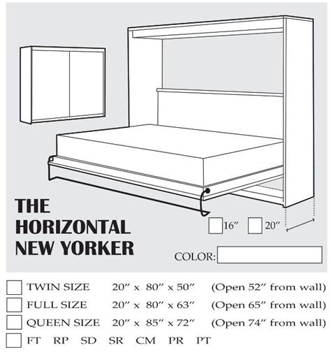 Adonis Horizontal Murphy Bed With Desk Combo White Sleepworks
