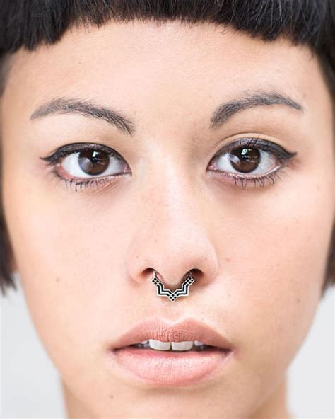 Different Types Of Septum Piercing Jewelry