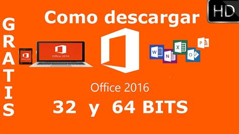 Como Descargar Office 2016 Preview 32 Y 64 Bits Youtube