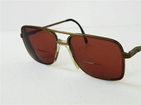 Cool Men S 70s Sunglasses Coppery Metal Eyewear Frames