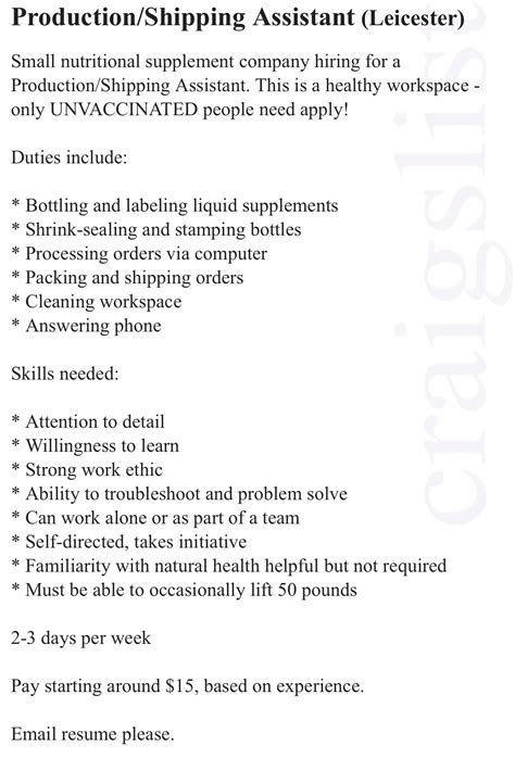 Checked out the Asheville Craigslist job listings : r/antiwork