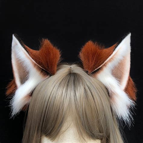 36 Luxury Realistic Gray Wolf Ears Headbandwolf Etsy Uk