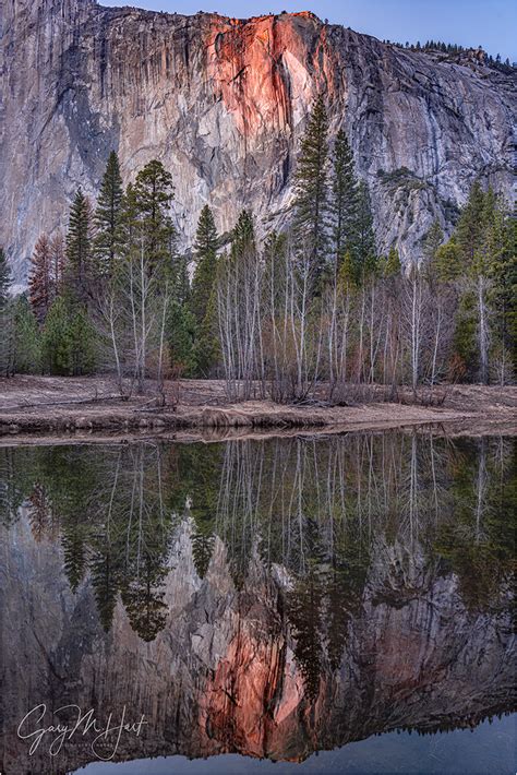 Horsetail Fall Light Merced River Yosemite Landscape And Rural Photos Gary Harts Eloquent