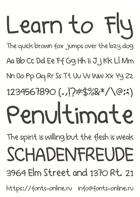 Learn to Fly font