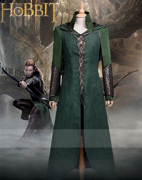 The Hobbit Desolation Of Smaug Tauriel Party Cosplay Costume Dress
