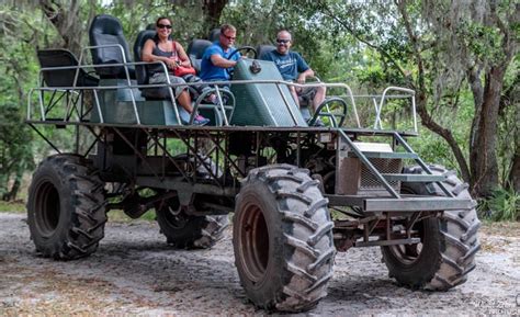 Take A Ride On The Wild Side With A Swamp Buggy Tour Peace River Charters