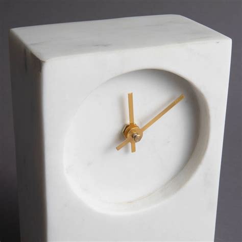 Melmer Marble Clock Marble Clock Clock Minimalist Clocks