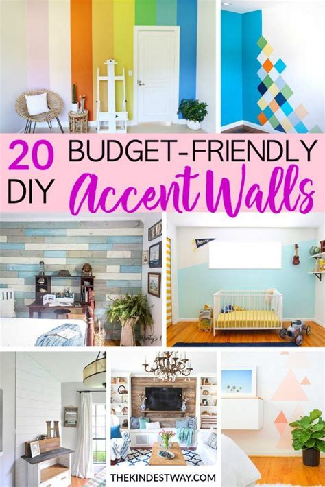 20 Diy Accent Walls You Can Create On A Budget Accent