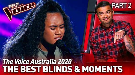 The Voice Australia 2020 Best Blind Auditions And Moments Part 2 Youtube