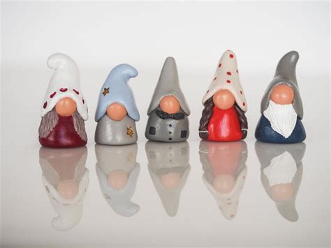 Miniature Gnomes Ceramic Gnome Figurines Fairy Garden Accessories