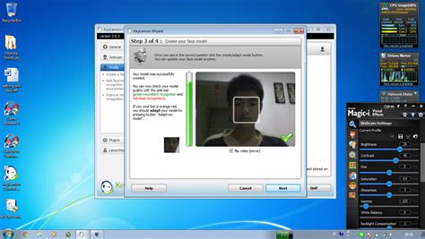 Program to detect human faces on a digital picture. 4 Webcam Face Recognition Security Software and Bio ...