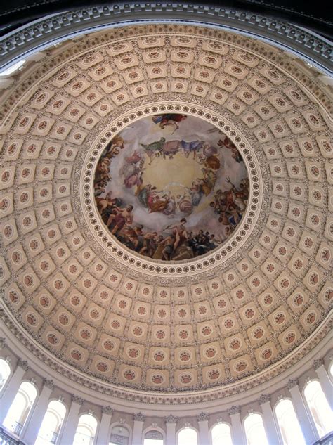 One of the most beautiful buildings i've ever been to (and i've been to versailles). Ceiling of the Rotunda, US Capitol - Washington DC ...