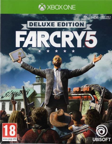 Far Cry 5 Deluxe Edition 2018 Box Cover Art Mobygames