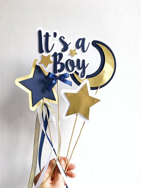 Moon Star Table Centerpieces Twinkle Twinkle Little Star Baby Etsy