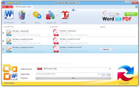 The conversion process takes place in the cloud and does not consume the resources of your device. Free Word to PDF Converter - Free download and software ...