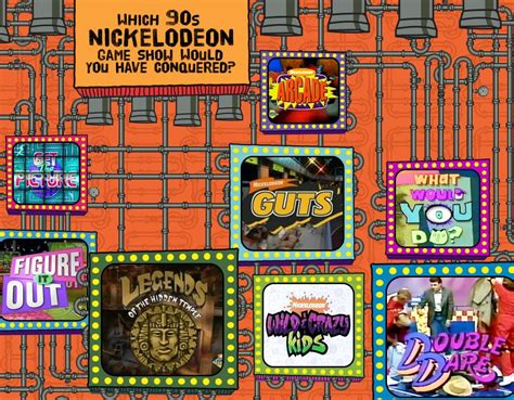 Which 90s Nickelodeon Game Show Would You Have Conquered
