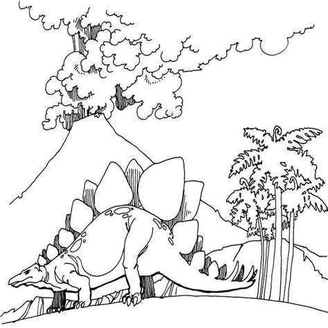 Dibujos De Stegosaurus 5 Para Colorear Para Colorear Pintar E Imprimir