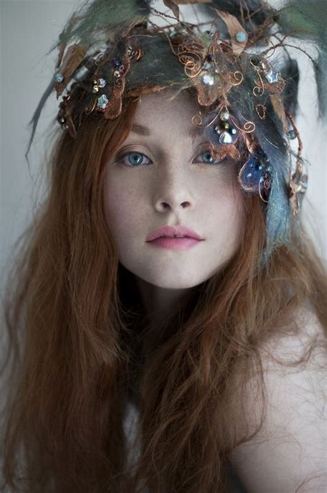 Headpiece Redheads Model Photographers Headdress