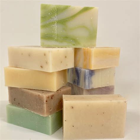 Finchberry handmade natural soap bar gift set, moisturizing shea butter & coconut oil, luxury perfumed soap for daily use & guest bath, organic and sustainable ingredients. Bulk Unwrapped Natural Handmade Soap - 48 Bars ($1.99 each ...