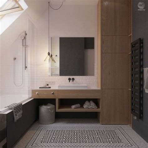 40 Simple Scandinavian Bathroom Everyone Should Try Scandinavian