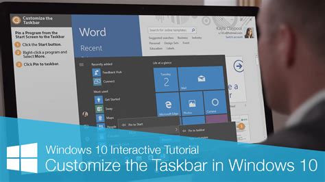 Customize The Taskbar In Windows 10 Customguide Vrogue