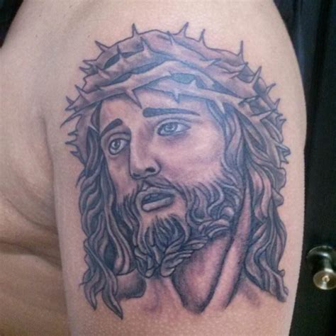 Jesus Tattoo Drawing