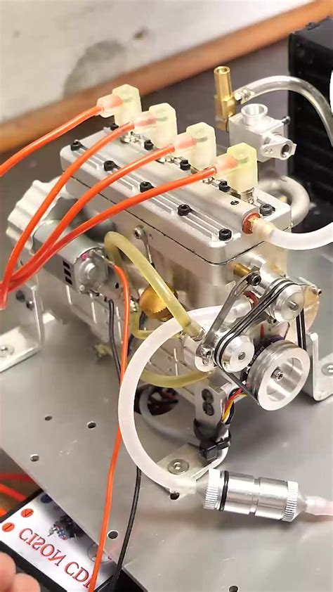 Miniature Flathead Four Cylinder Engine Assembly Engine Engineer