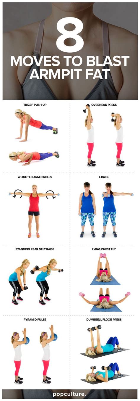 The 25 Best Armpit Fat Exercises Ideas On Pinterest Bra Fat Workout