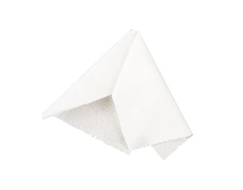 Folded tissue paper isolated. Used tissue paper waste 24867360 PNG