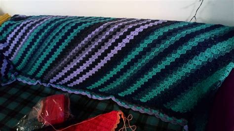 My first ever blanket.. I did it! Corner to corner crochet. | Corner to corner crochet, Blanket ...