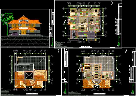 House Plan Dwg Plan For Autocad Designs Cad