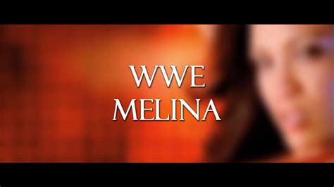 Wwe Melina Tribute Video Youtube